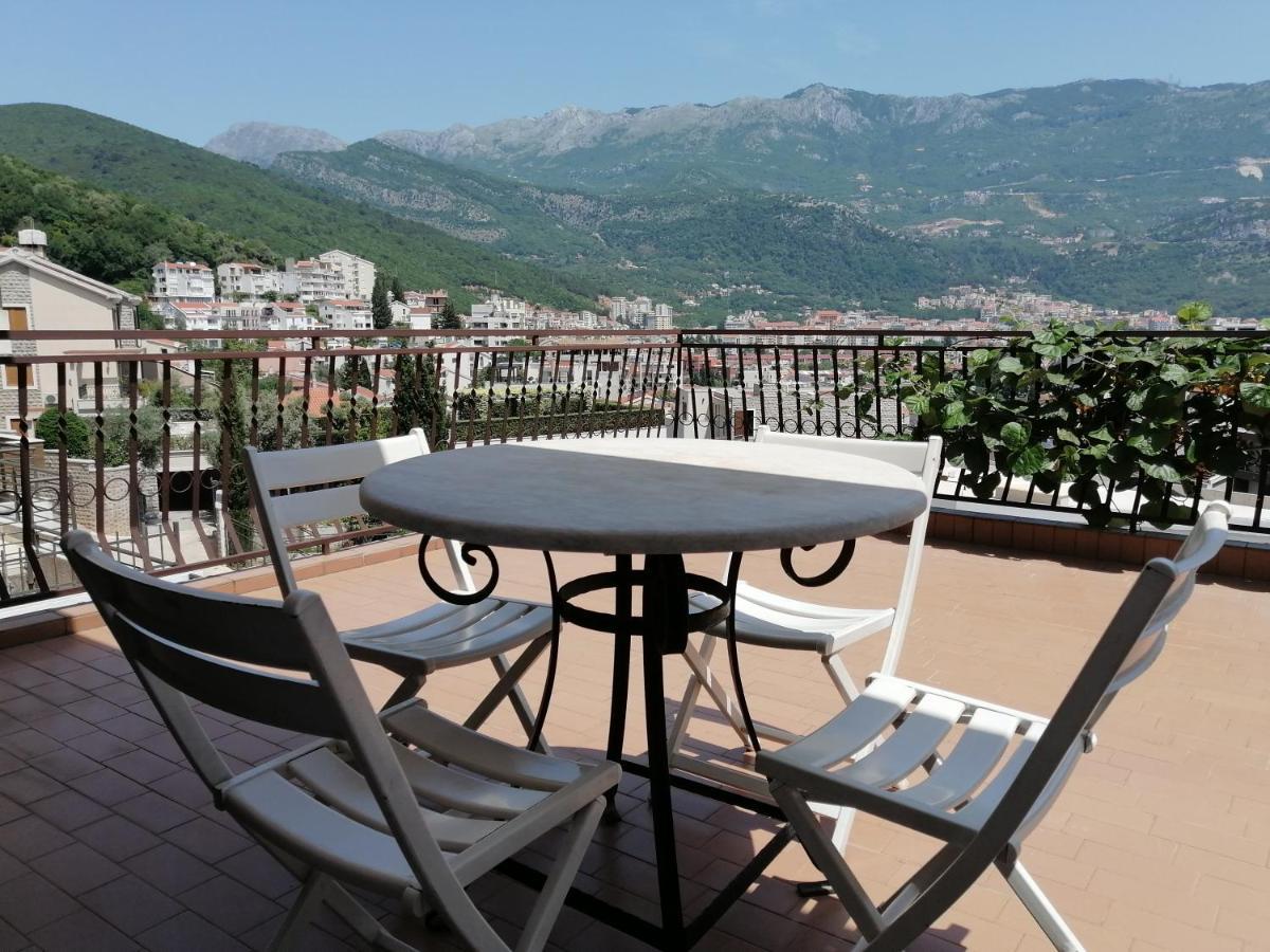 Lovely Apartment With Big Terrace In Будва Экстерьер фото